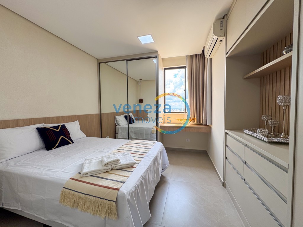 Apartamento para locação no bairro Centro de Londrina com 40m<sup>2</sup> útil, 1 quarto, 1 vaga de garagem - Foto 13