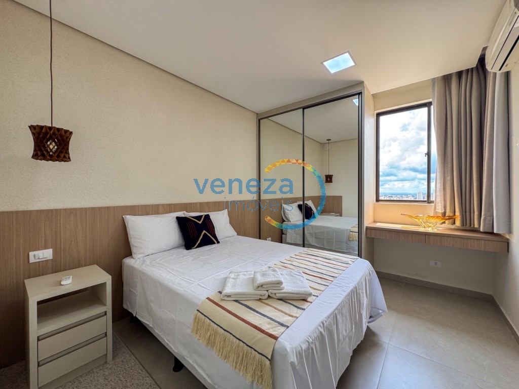 Apartamento para locação no bairro Centro de Londrina com 40m<sup>2</sup> útil, 1 quarto, 1 vaga de garagem - Foto 14