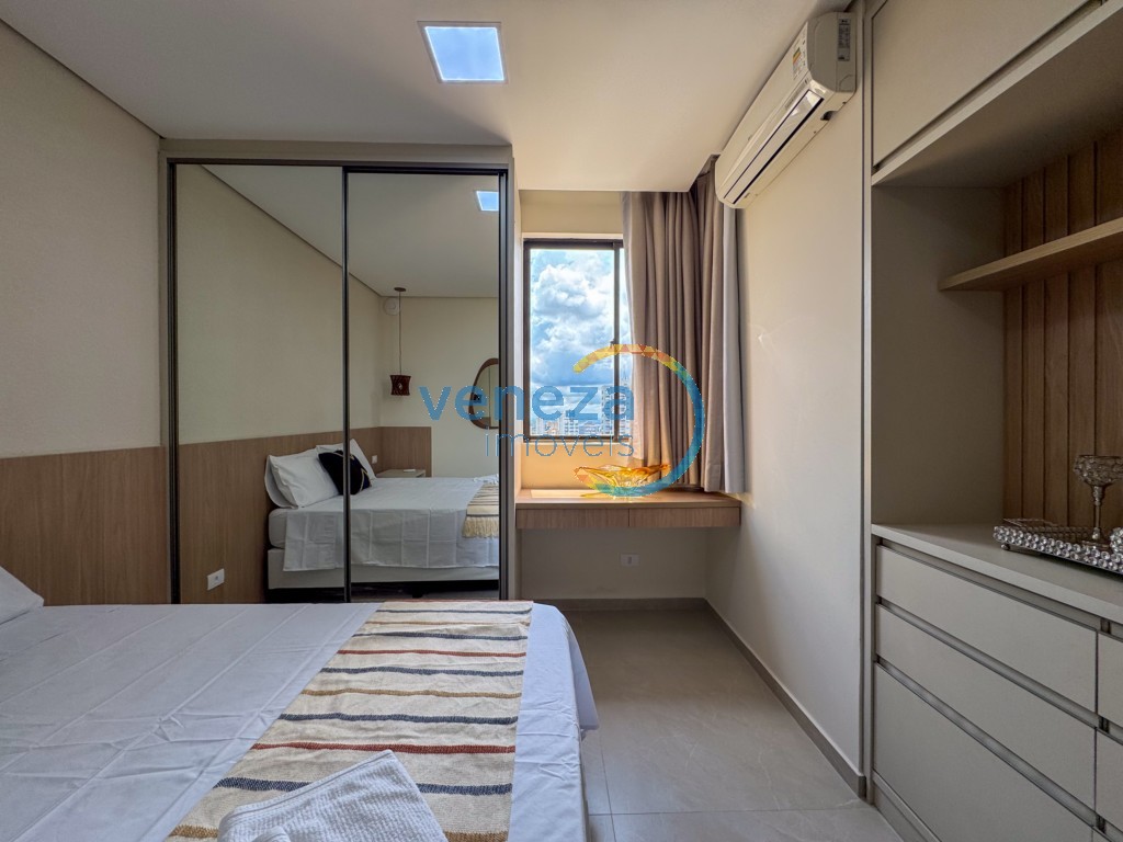 Apartamento para locação no bairro Centro de Londrina com 40m<sup>2</sup> útil, 1 quarto, 1 vaga de garagem - Foto 20