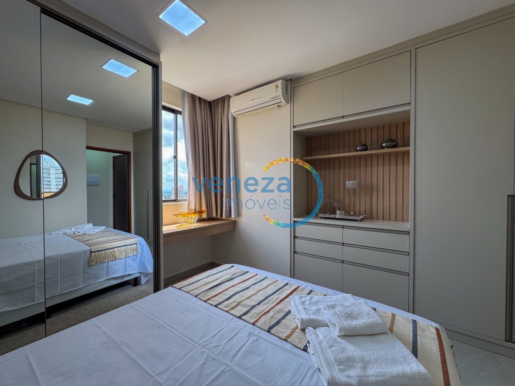 Apartamento para locação no bairro Centro de Londrina com 40m<sup>2</sup> útil, 1 quarto, 1 vaga de garagem - Foto 21