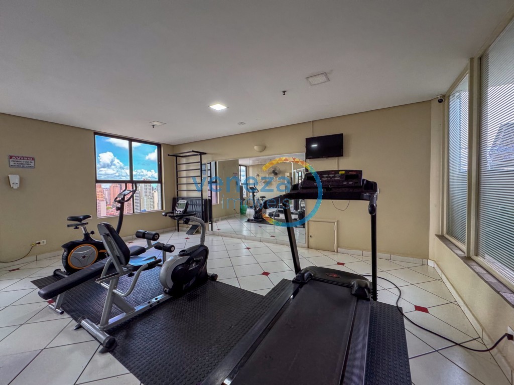 Apartamento para locação no bairro Centro de Londrina com 40m<sup>2</sup> útil, 1 quarto, 1 vaga de garagem - Foto 28