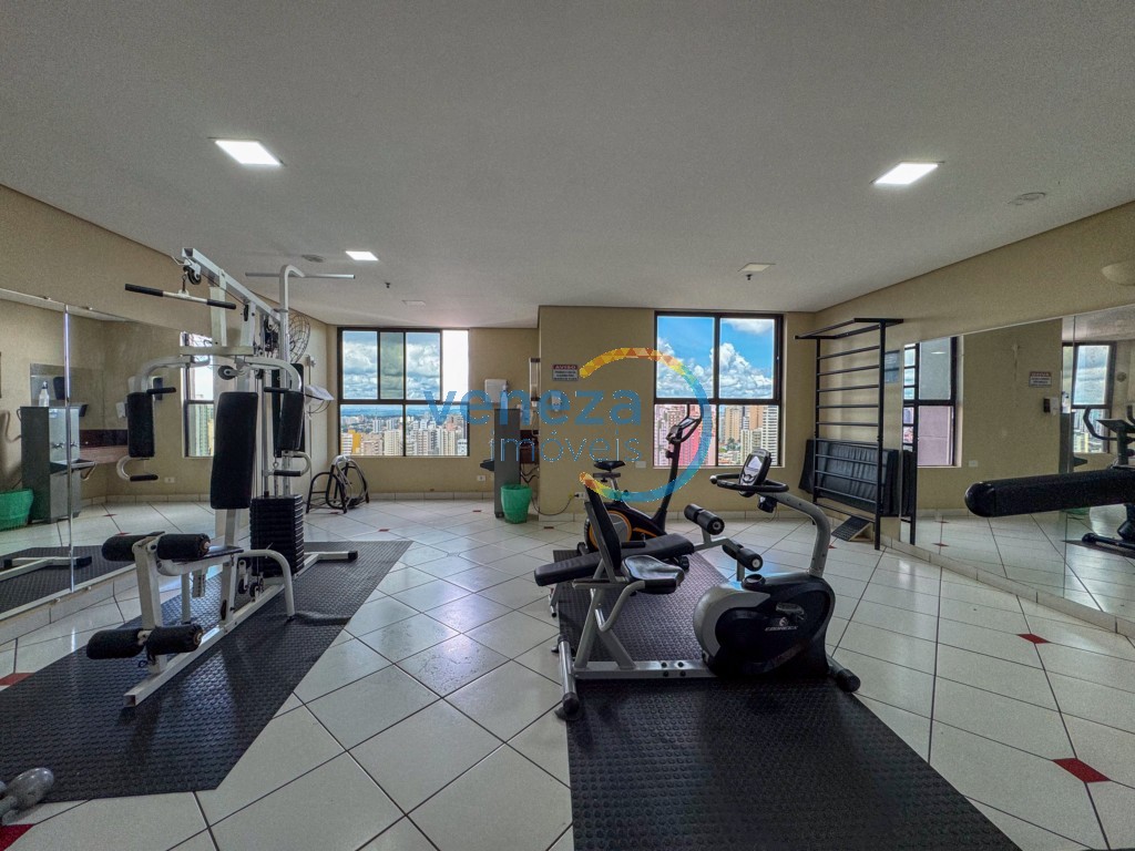 Apartamento para locação no bairro Centro de Londrina com 40m<sup>2</sup> útil, 1 quarto, 1 vaga de garagem - Foto 29