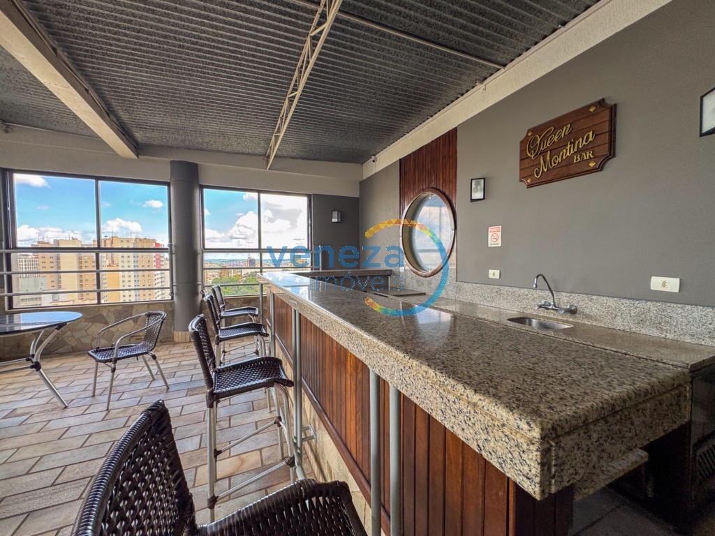 Apartamento para locação no bairro Centro de Londrina com 40m<sup>2</sup> útil, 1 quarto, 1 vaga de garagem - Foto 32