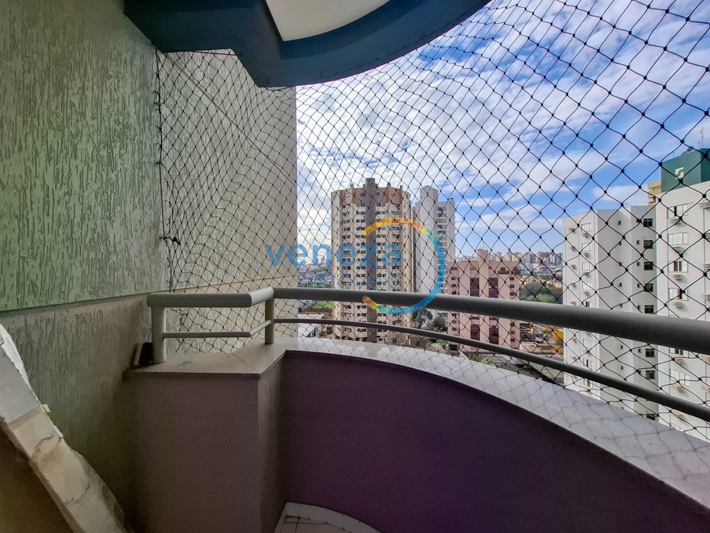 Apartamento para locação no bairro Gleba Palhano de Londrina com 93.38m<sup>2</sup> útil, 3 quartos, 2 vagas de garagem - Foto 6