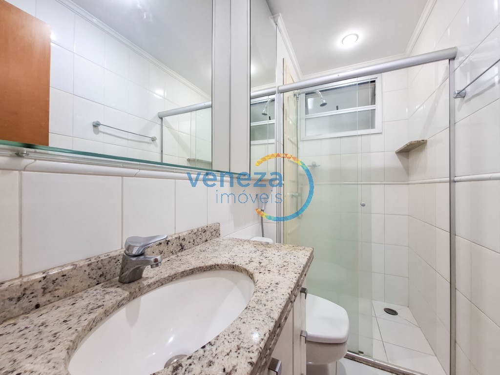 Apartamento para locação no bairro Gleba Palhano de Londrina com 93.38m<sup>2</sup> útil, 3 quartos, 2 vagas de garagem - Foto 8