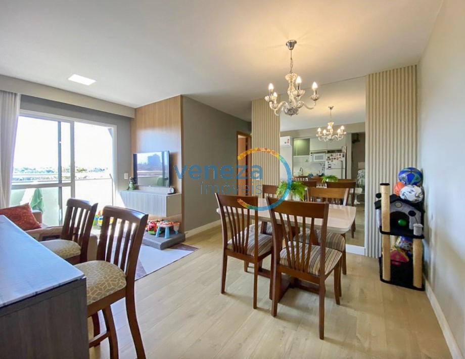 Apartamento para venda no Gleba Palhano em Londrina com 80m² por R$ 480.000,00  - Foto 2