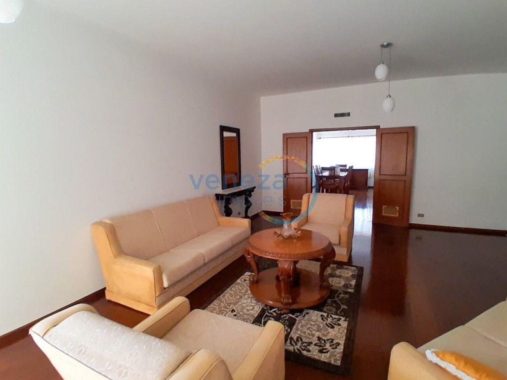 Apartamento para locação no bairro Centro de Londrina com 467.09m<sup>2</sup> útil, 5 quartos, 2 vagas de garagem - Foto 4