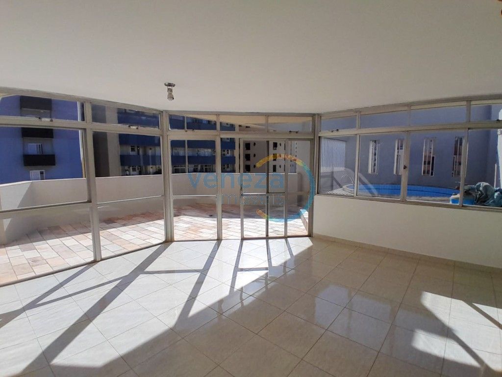 Apartamento para locação no bairro Centro de Londrina com 467.09m<sup>2</sup> útil, 5 quartos, 2 vagas de garagem - Foto 33