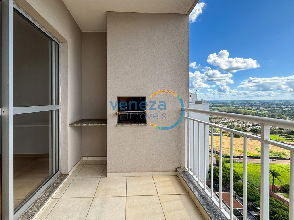 Apartamento para locação no bairro Terra Bonita de Londrina com 73.3m<sup>2</sup> útil, 3 quartos, 1 vaga de garagem - Foto 9