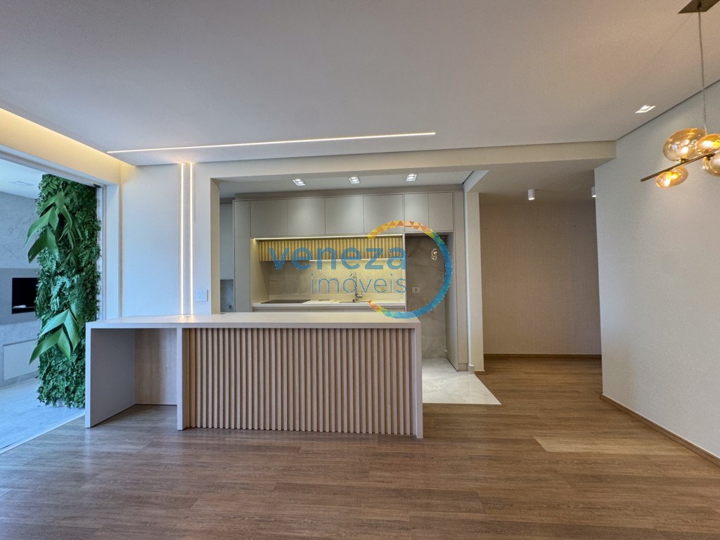 Apartamento para locacao no Gleba Palhano em Londrina com 125,54m² por R$ 3.800,00 - Foto 2