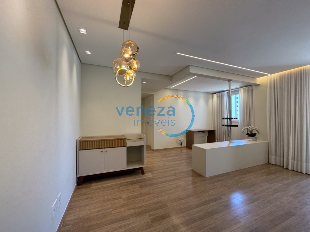 Apartamento para locacao no Gleba Palhano em Londrina com 125,54m² por R$ 3.800,00 - Foto 3