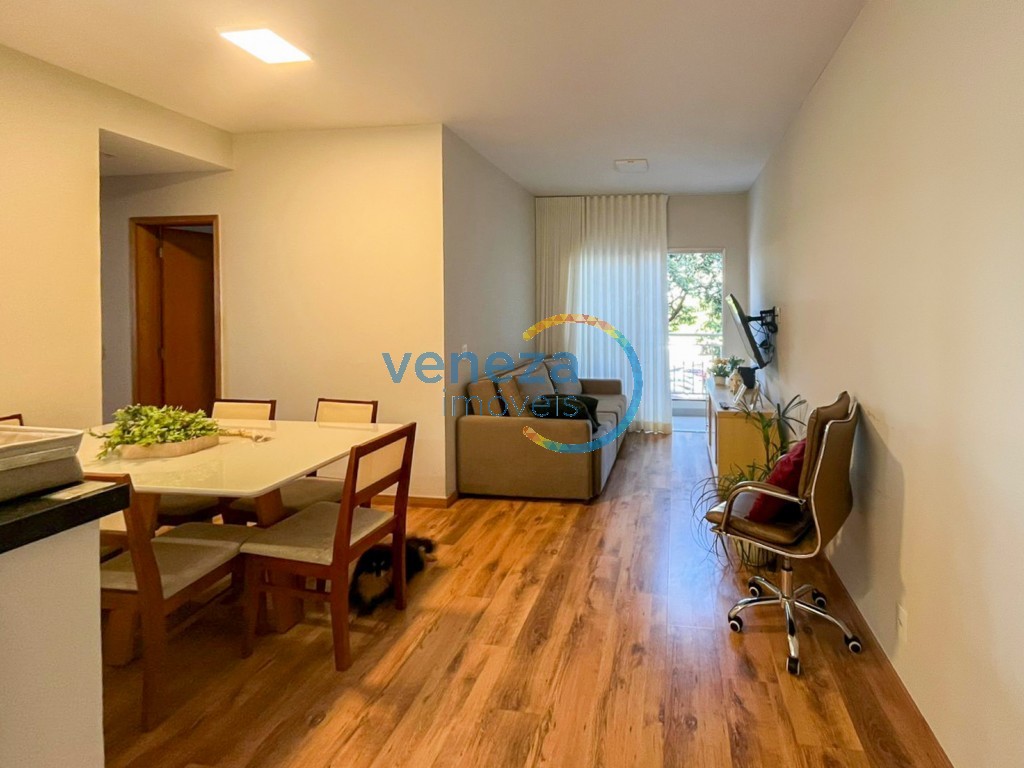 Apartamento para venda no Terra Bonita em Londrina com 87,23m² por R$ 410.000,00  - Foto 2