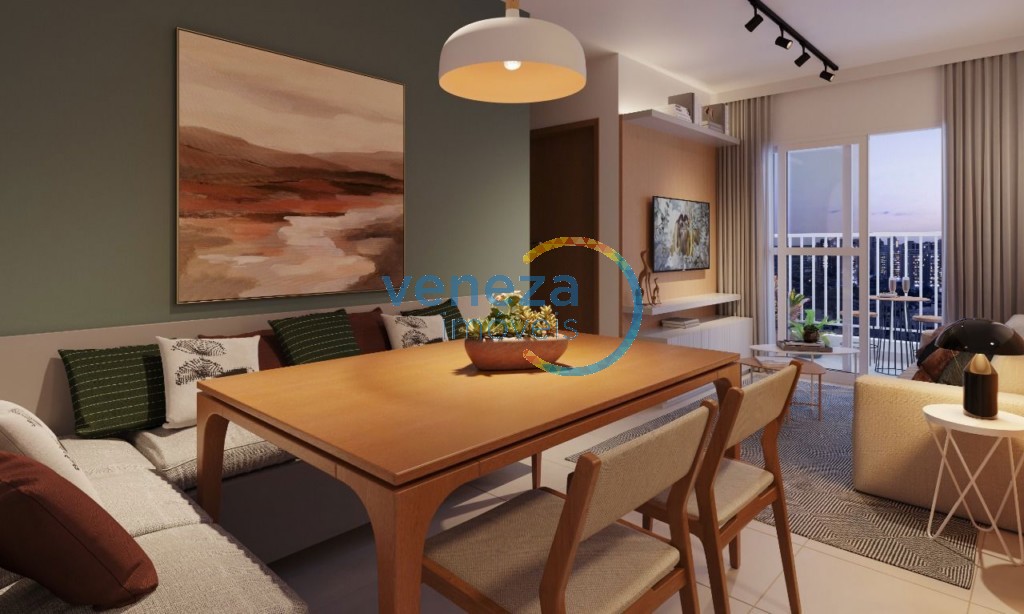 Apartamento para venda no San Fernando em Londrina com 61,34m² por R$ 310.000,00  - Foto 2