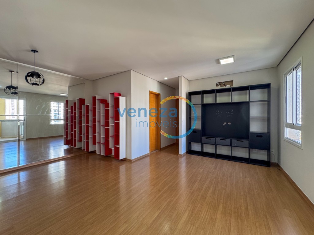 Apartamento para locacao no Gleba Palhano em Londrina com 115,77m² por R$ 3.350,00 - Foto 3