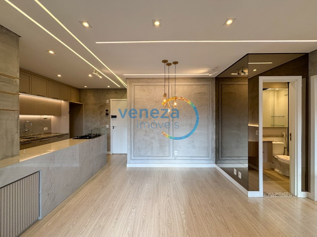 Apartamento para locacao no Gleba Palhano em Londrina com 96,78m² por R$ 3.400,00 - Foto 2