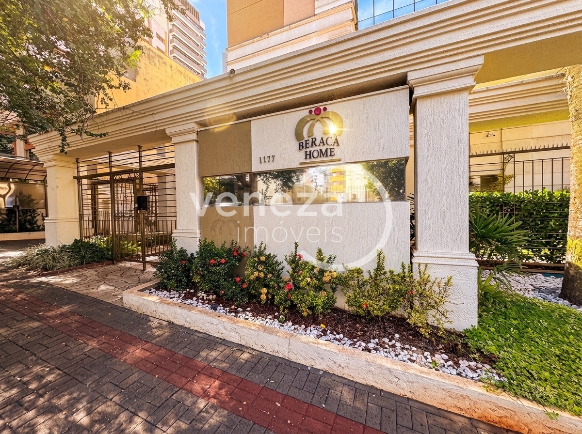 Apartamento para locacao no Centro em Londrina com 55m² por R$ 1.600