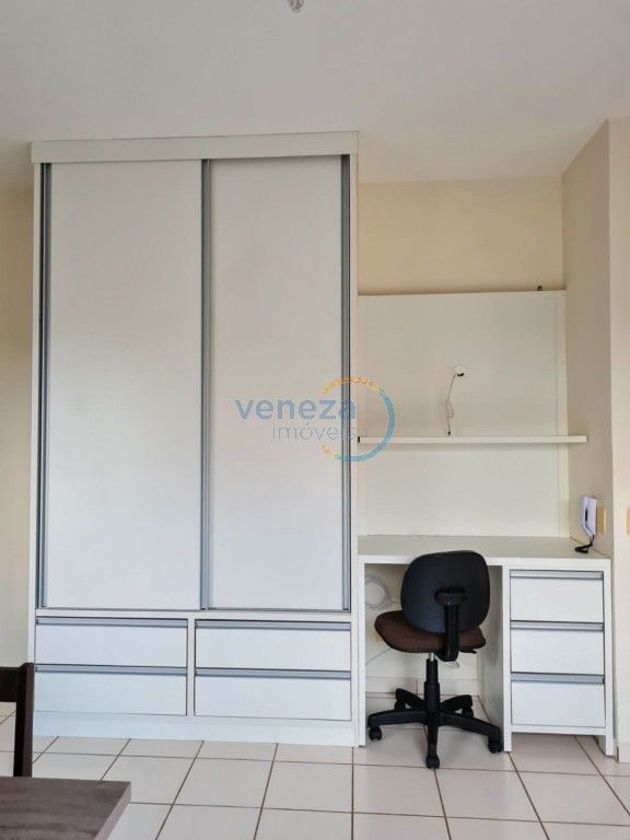 Apartamento para locação no bairro Centro de Londrina com 35m<sup>2</sup> útil, 1 quarto