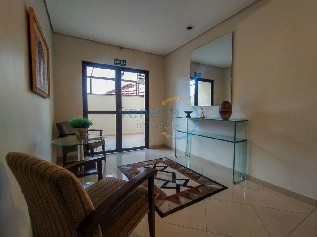 Apartamento para locação no bairro Centro de Londrina com 35m<sup>2</sup> útil, 1 quarto