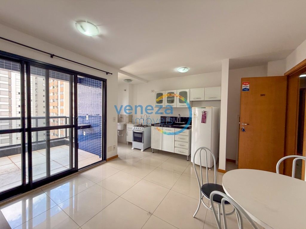 Apartamento para locacao no Centro em Londrina com 88m² por R$ 2.100,00