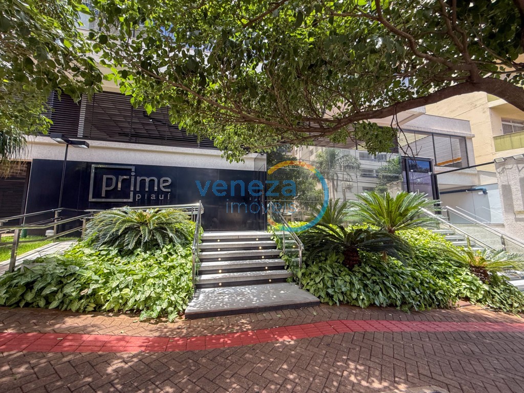 Apartamento para locação no bairro Centro de Londrina com 43m<sup>2</sup> útil, 1 quarto, 1 vaga de garagem