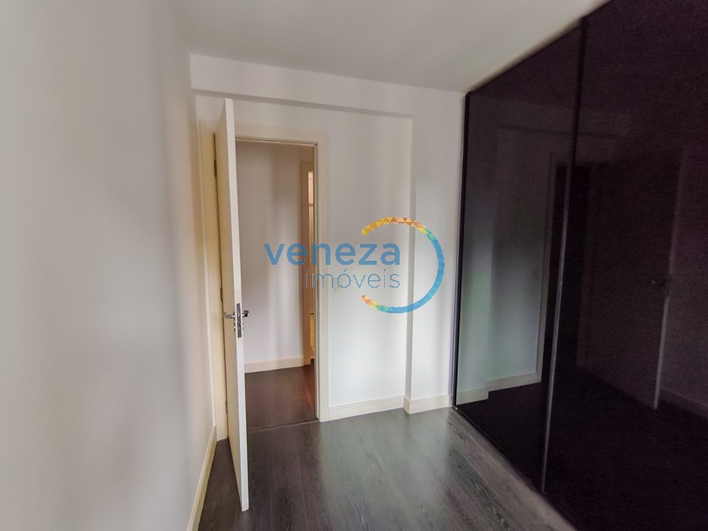Apartamento para locação no bairro Centro de Londrina com 76.42m<sup>2</sup> útil, 3 quartos, 1 vaga de garagem
