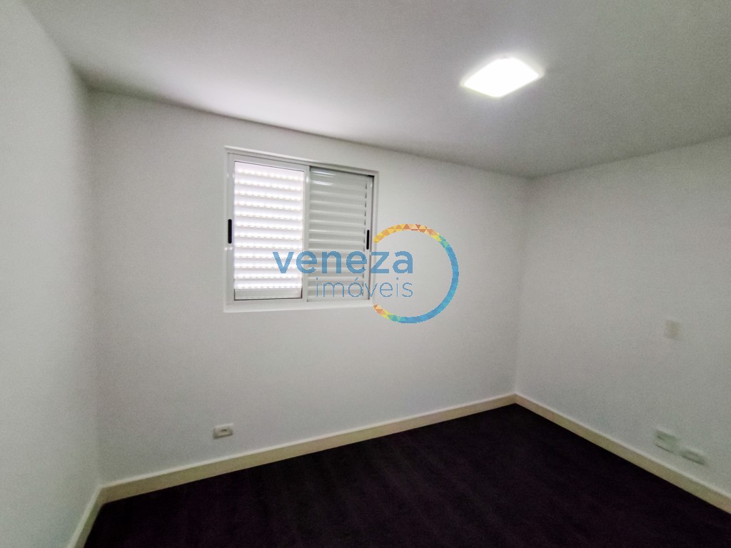 Apartamento para locação no bairro Centro de Londrina com 76.42m<sup>2</sup> útil, 3 quartos, 1 vaga de garagem