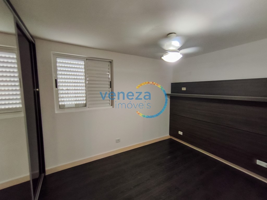 Apartamento para locação no bairro Centro de Londrina com 76.42m<sup>2</sup> útil, 3 quartos, 1 vaga de garagem