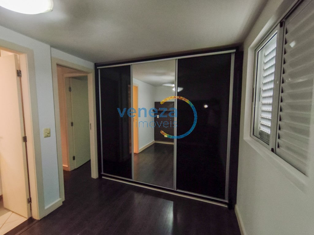 Apartamento para locação no bairro Centro de Londrina com 76.42m<sup>2</sup> útil, 3 quartos, 1 vaga de garagem