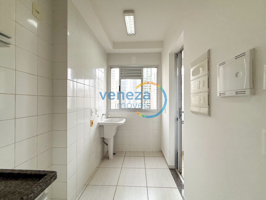 Apartamento para locação no bairro Gleba Palhano de Londrina com 69m<sup>2</sup> útil, 3 quartos, 1 vaga de garagem