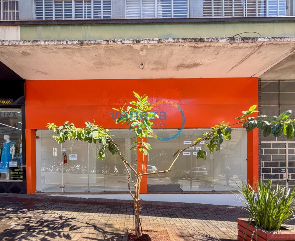Salão-loja para locacao no Centro em Londrina com 104m² por R$ 5.750,00  - Foto 1