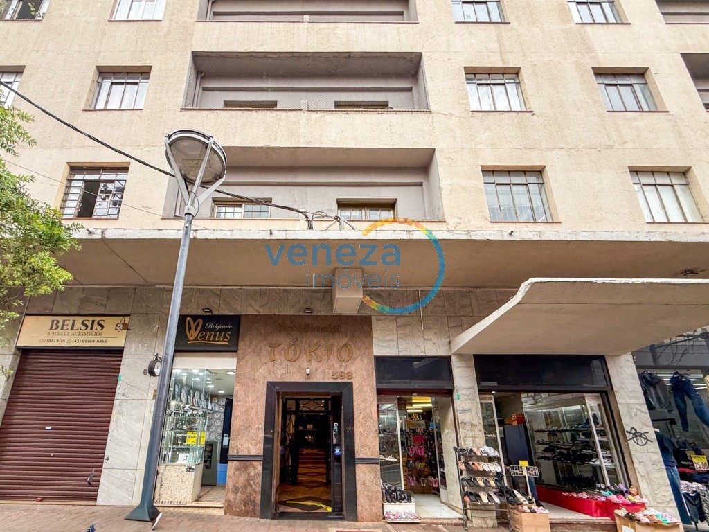 Apartamento para locacao no Centro em Londrina com 76,24m² por R$ 950,00