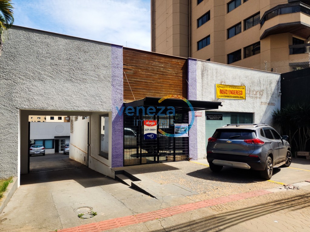 Casa Comercial para locacao no Centro em Londrina com 140m² por R$ 5.700,00