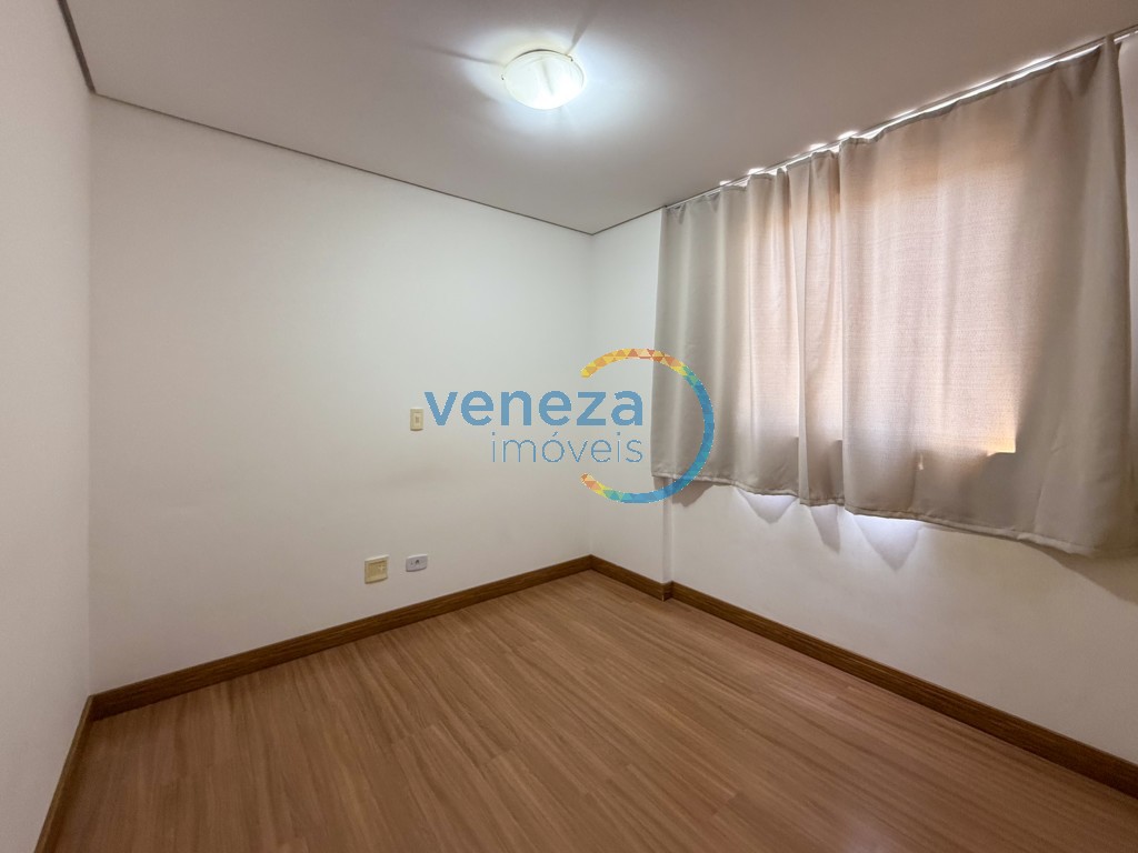 Apartamento para locação no bairro Centro de Londrina com 60.23m<sup>2</sup> útil, 2 quartos, 1 vaga de garagem