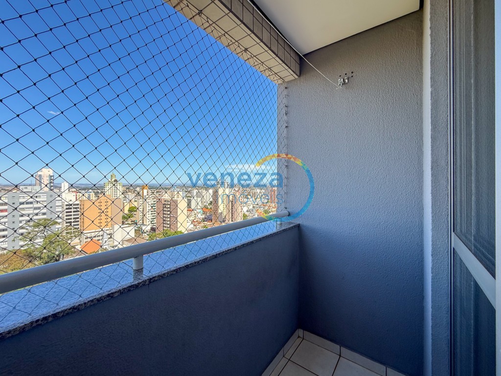 Apartamento para locação no bairro Centro de Londrina com 60.23m<sup>2</sup> útil, 2 quartos, 1 vaga de garagem