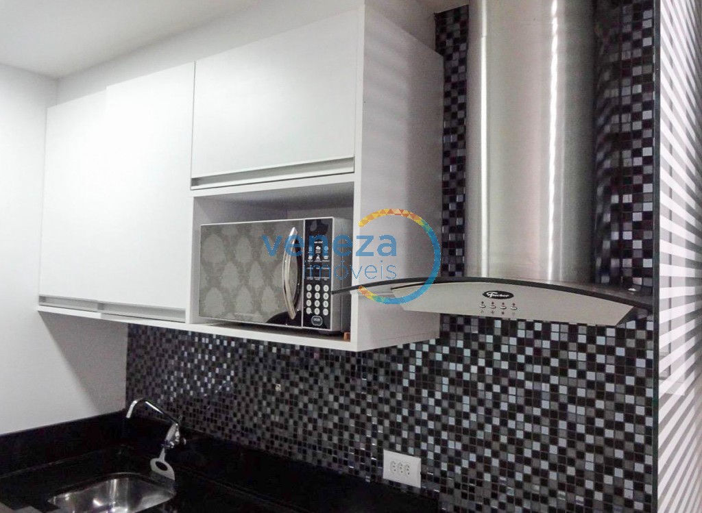 Apartamento para locação no bairro Gleba Palhano de Londrina com 68m<sup>2</sup> útil, 3 quartos, 1 vaga de garagem