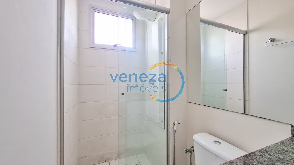 Apartamento para locação no bairro Jose Lazaro Gouvea de Londrina com 69.89m<sup>2</sup> útil, 2 quartos, 1 vaga de garagem