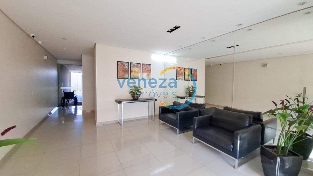 Apartamento para locação no bairro Jose Lazaro Gouvea de Londrina com 69.89m<sup>2</sup> útil, 2 quartos, 1 vaga de garagem