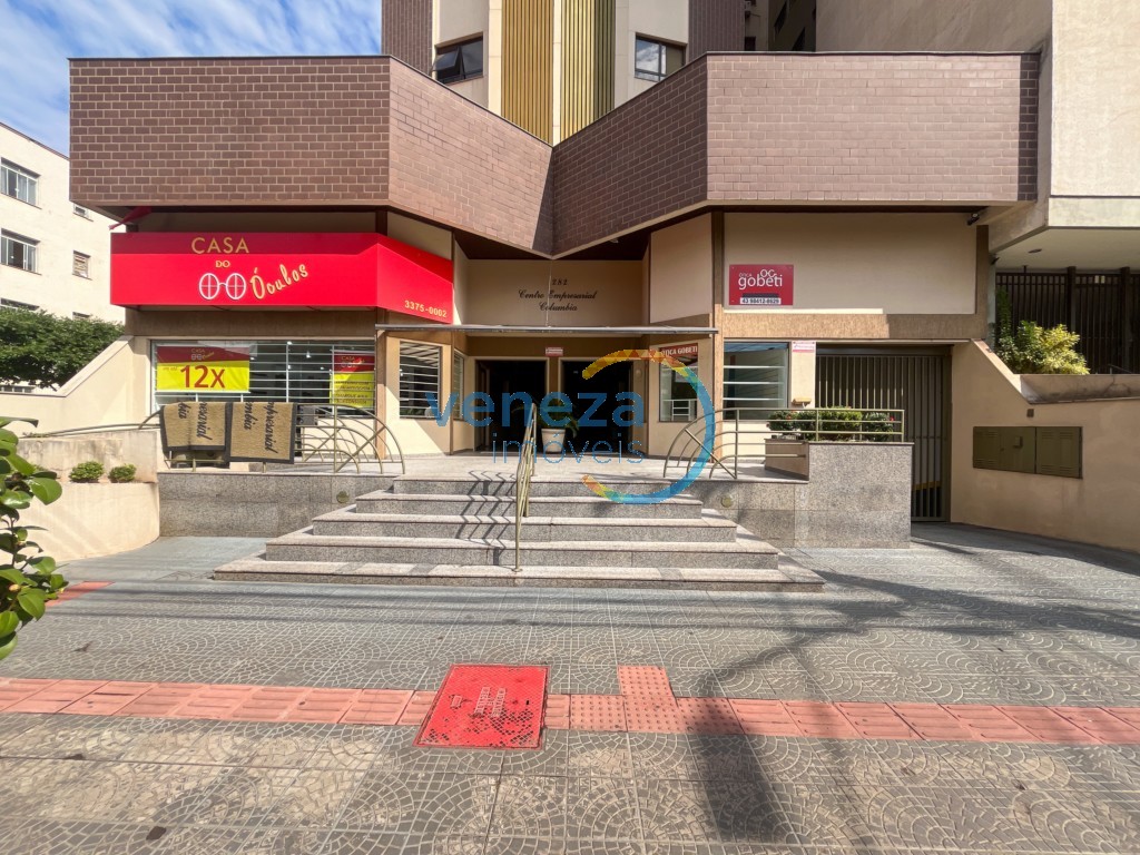 Sala para locacao no Centro em Londrina com 126,9m² por R$ 1.700,00