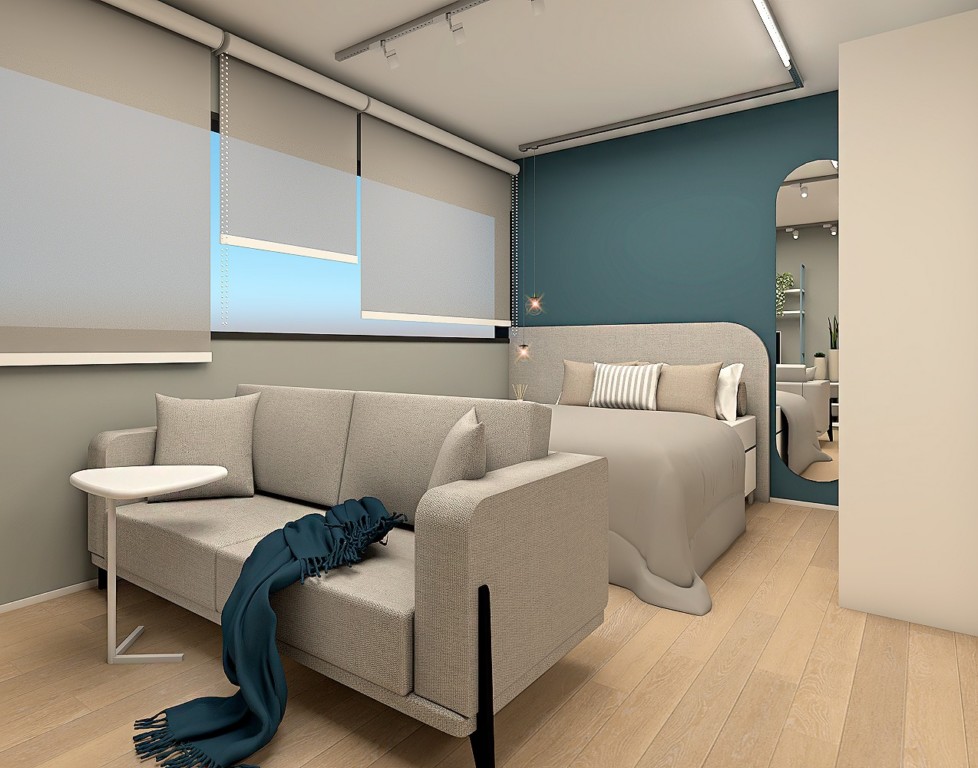 Apartamento para locacao no Batel em Curitiba com 63,1m² por R$ 3.360,00