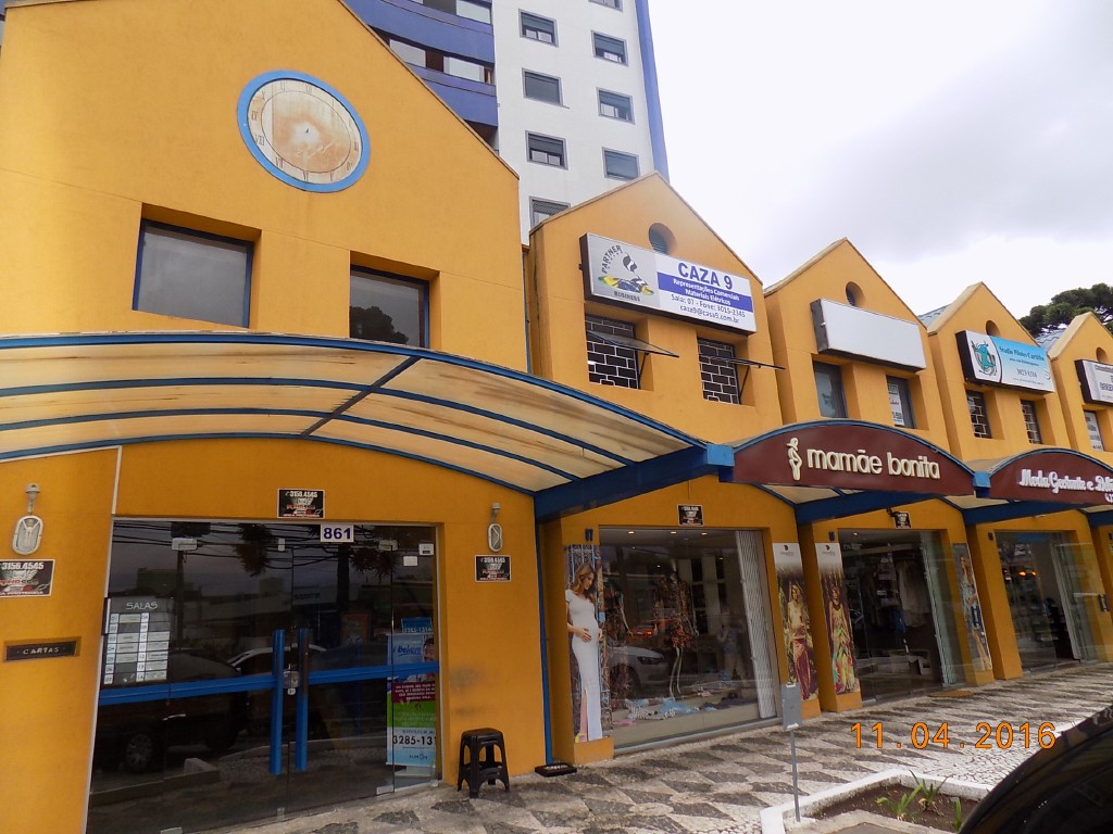 Conjunto Comercial / Sala para locacao no Ecoville em Curitiba com 40m² por R$ 1.800,00