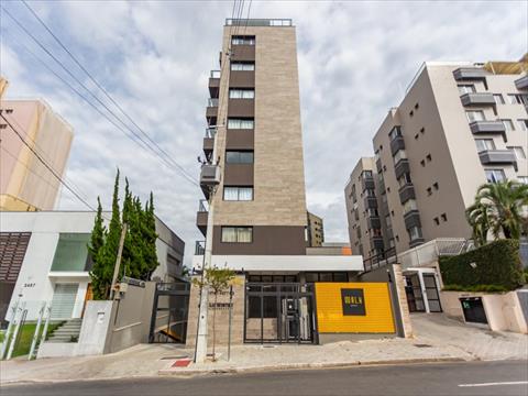 Apartamento para locacao no Bigorrilho em Curitiba com 56,31m² por R$ 3.960,00