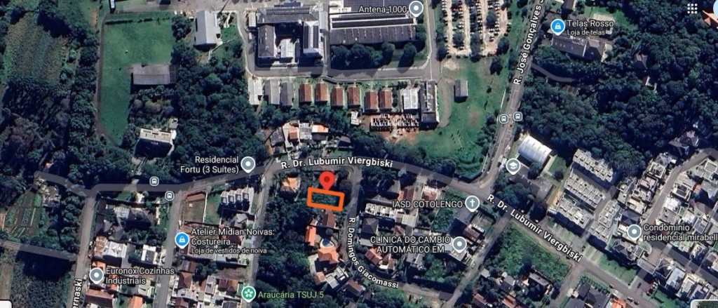 Terreno para venda no Campo Comprido em Curitiba com 450m² por R$ 400.000,00