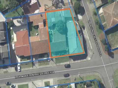 Terreno para venda no Capao Raso em Curitiba com 783m² por R$ 2.000.000,00