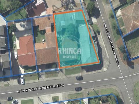 Terreno para venda no Capao Raso em Curitiba com 783m² por R$ 2.000.000,00