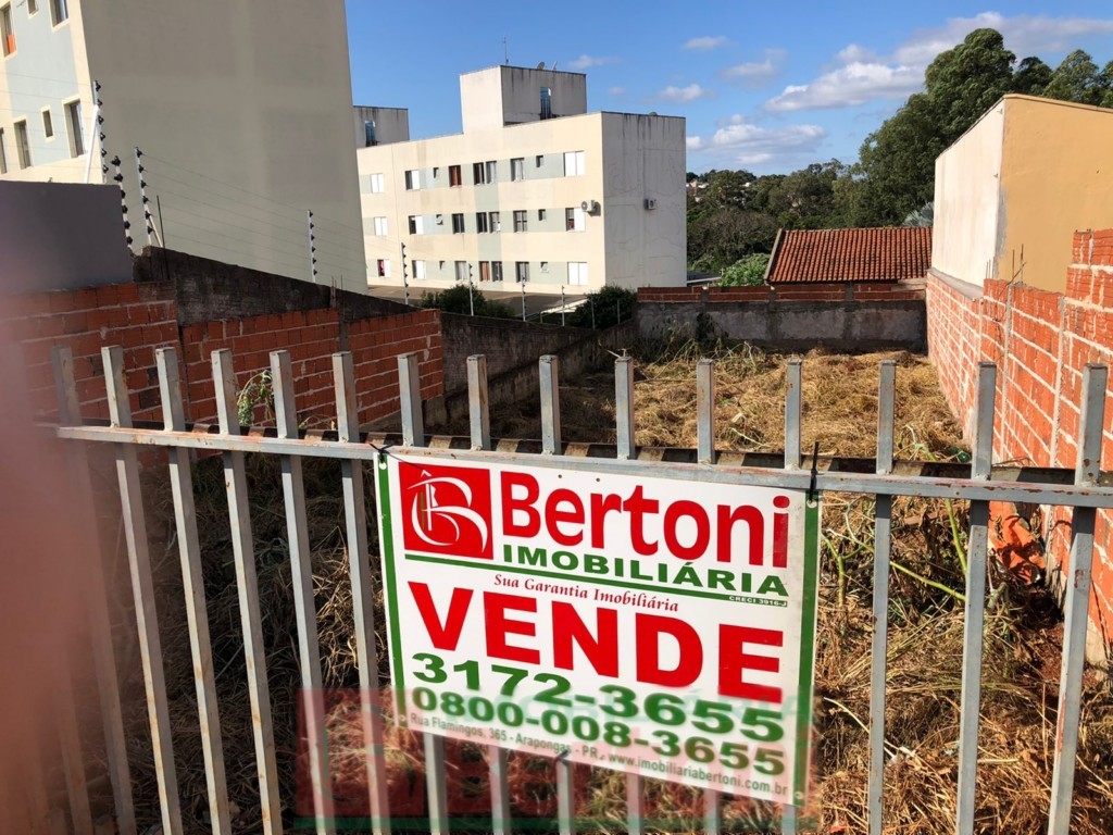 Terreno para venda no Jardim Santo Antonio em Arapongas com 137,5m² por R$ 50.000,00