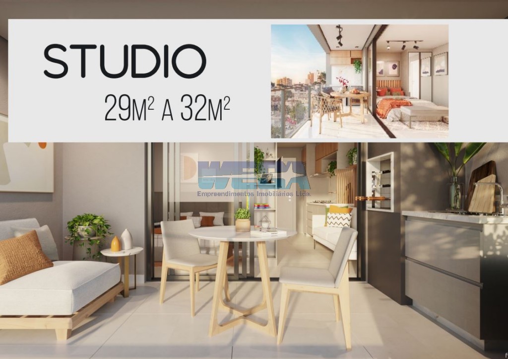 Kitnet/Studio à venda em Agua Verde, Curitiba — Portal Chave Fácil
