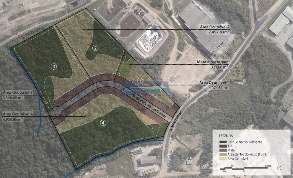 Terreno/Área à venda em Cidade Industrial, Curitiba — Portal Chave Fácil