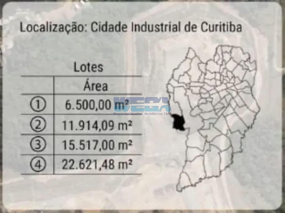 Terreno/Área à venda em Cidade Industrial, Curitiba — Portal Chave Fácil