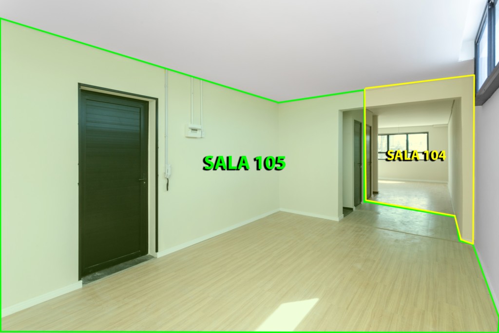 Cjto Comercial_sala para locacao no Reboucas em Curitiba com 48,7m² por R$ 3.520,00