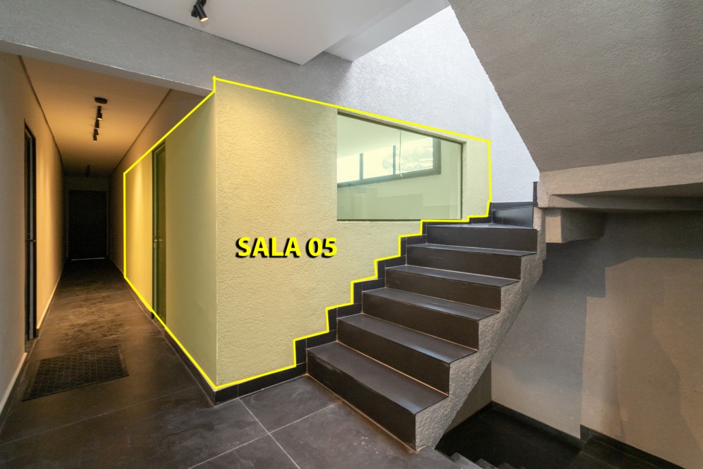 Cjto Comercial_sala para locacao no Reboucas em Curitiba com 48,7m² por R$ 3.520,00